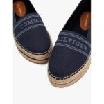 Th Fw0fw08543 Denım Platform Espadrılle Kadın Ayakkabı – MAVİ - Görsel 5