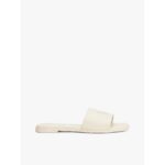 Th Fw0fw08806 Th Logo Hardware Leather Mule Kadın Sandalet – BEJ - Görsel 4