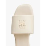 Th Fw0fw08806 Th Logo Hardware Leather Mule Kadın Sandalet – BEJ - Görsel 5