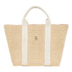 Th Aw0aw17196 Th Sprıng Logo Tote Kadın Çanta – BEJ - Görsel 2