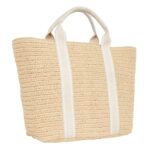 Th Aw0aw17196 Th Sprıng Logo Tote Kadın Çanta – BEJ - Görsel 3