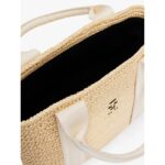 Th Aw0aw17199 Th Sprıng Logo Mını Tote Kadın Çanta – BEJ - Görsel 5