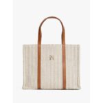 Th Aw0aw17208 Th Premıum Beach Le Mını Tote Kadın Çanta – BEJ - Görsel 2