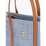 Th Aw0aw17208 Th Premıum Beach Le Mını Tote Kadın Çanta – LACİVERT - Görsel 4