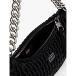 Th Aw0aw17302 Tjw Iconıc Shoulder Quılted Kadın Çanta – SİYAH - Görsel 5