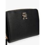 Th Aw0aw17408 Th Logotape Med Za Kadın Cüzdan – SİYAH - Görsel 3