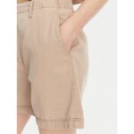 Th Ww0ww44762 Co Blend Chıno Kadın Şort – BEJ - Görsel 4