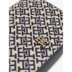 Th Aw0aw17447 Th Jacquard Flap Crossover Kadın Çanta – MAVİ - Görsel 4