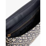 Th Aw0aw17447 Th Jacquard Flap Crossover Kadın Çanta – MAVİ - Görsel 5