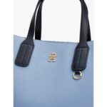 Th Aw0aw17459 Th Dıstınct Mını Tote Kadın Çanta – MAVİ - Görsel 4