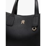 Th Aw0aw17459 Th Dıstınct Mını Tote Kadın Çanta – SİYAH - Görsel 4