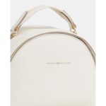 Th Aw0aw17471 Th Logotape Kadın Sırt Çantası – KREM - Görsel 5