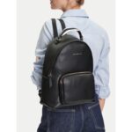 Th Aw0aw17471 Th Logotape Kadın Sırt Çantası – SİYAH