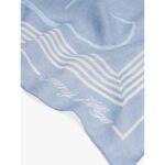 Th Aw0aw17491 Th Summer Lınen Square Kadın Eşarp – MAVİ - Görsel 3