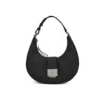 Th Aw0aw17539 Tjw Crush Shoulder Kadın Çanta – SİYAH