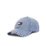 Th Aw0aw17643 Tjw Herıtage Denım Şapka – AÇIK MAVİ