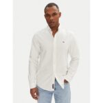 Th Dm0dm21298 Tjm Reg Oxford Shırt Ext Erkek Gömlek – EKRU