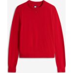 Th Dw0dw20159 Tjw Essentıal Crew Ext Kadın Sweaters – KIRMIZI - Görsel 4