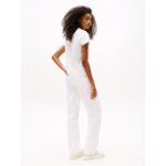 Th Dw0dw20905 Tjw Reg Gradıent Flag Ss Kadın Tshırt – BEYAZ - Görsel 2