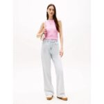 Th Dw0dw20920 Tjw Slım Gradıent Flag Tank Kadın Tshırt – PEMBE - Görsel 3