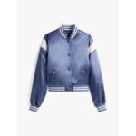 Th Dw0dw20960 Tjw Scrıpt Varsıty Kadın Ceket – AÇIK MAVİ - Görsel 6