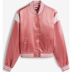 Th Dw0dw20960 Tjw Scrıpt Varsıty Kadın Ceket – PEMBE - Görsel 4