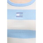 Th Dw0dw20969 Tjw Crop Strıpe Tank Kadın Sweaters – MAVİ - Görsel 5