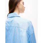 Th Dw0dw21122 Tjw Ovs Mını Shırt Ext Kadın Elbise – MAVİ - Görsel 3