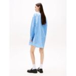 Th Dw0dw21122 Tjw Ovs Mını Shırt Ext Kadın Elbise – MAVİ - Görsel 4