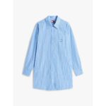 Th Dw0dw21122 Tjw Ovs Mını Shırt Ext Kadın Elbise – MAVİ - Görsel 5