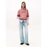 Th Dw0dw21196 Tjw Rlx Scrıpt Crew Ext Kadın Sweatshirt – PEMBE - Görsel 3