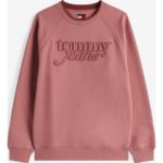 Th Dw0dw21196 Tjw Rlx Scrıpt Crew Ext Kadın Sweatshirt – PEMBE - Görsel 4