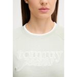 Th Dw0dw21388 Tjw Reg Scrıpt Tee Ext Kadın Tshırt – YEŞİL - Görsel 4