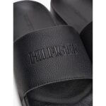 Th Fm0fm05505 Hılfıger Prınt Tumble Pool Slıde Erkek Terlik – SİYAH - Görsel 6