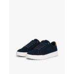 Th Fm0fm05517 Th Court Summer Suede Erkek Sneakers – MAVİ