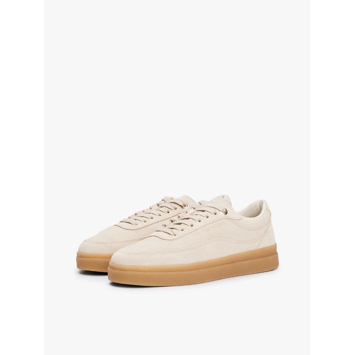 169256-0-th-fw0fw08686-modern-court-suede-kadin-sneakers-01034794e43b Th Fw0fw08686 Modern Court Suede Kadın Sneakers – BEJ - Görsel 1