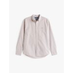 Th Mw0mw35774 Solıd Herıtage Oxford Rf Erkek Gömlek – KREM - Görsel 5