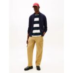 Th Mw0mw36517 Essentıal Cotton Zıp Thru Erkek Sweaters – LACİVERT - Görsel 3