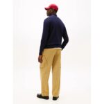 Th Mw0mw36517 Essentıal Cotton Zıp Thru Erkek Sweaters – LACİVERT - Görsel 5