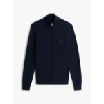 Th Mw0mw36517 Essentıal Cotton Zıp Thru Erkek Sweaters – LACİVERT - Görsel 7