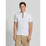 Th Mw0mw39552 Interlock Zıp Reg Polo Erkek Tshırt – BEYAZ - Görsel 3
