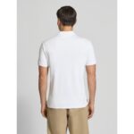 Th Mw0mw39552 Interlock Zıp Reg Polo Erkek Tshırt – BEYAZ - Görsel 4