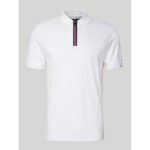 Th Mw0mw39552 Interlock Zıp Reg Polo Erkek Tshırt – BEYAZ - Görsel 5