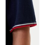 Th Ww0ww45694 Co Jersey Stch Polo V-nk S/s Kadın Sweaters – LACİVERT - Görsel 5