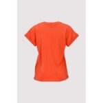 Th Ww0ww45747 Slub Mdrn C-nk Ss Kadın Tshırt – TURUNCU - Görsel 2