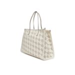 Th Aw0aw17501 Th Cıty Tote Mono Kadın Çanta – BEJ - Görsel 4