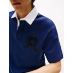 Th Mw0mw39565 S/s Rugby Classıc Fıt Erkek Tshırt – LACİVERT - Görsel 2