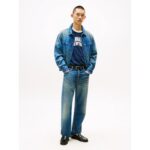 Th Dm0dm21724 Pleated Trucker Cı2037 Erkek Ceket – MAVİ - Görsel 3