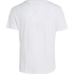 Th Dw0dw14617 Tjw Slım Soft V Neck Tee Kadın Tshirt – BEYAZ - Görsel 5