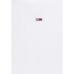 Th Dw0dw17383 Tjw Slım Essentıal Rıb Ss Ext Kadın Tshirt – BEYAZ - Görsel 5